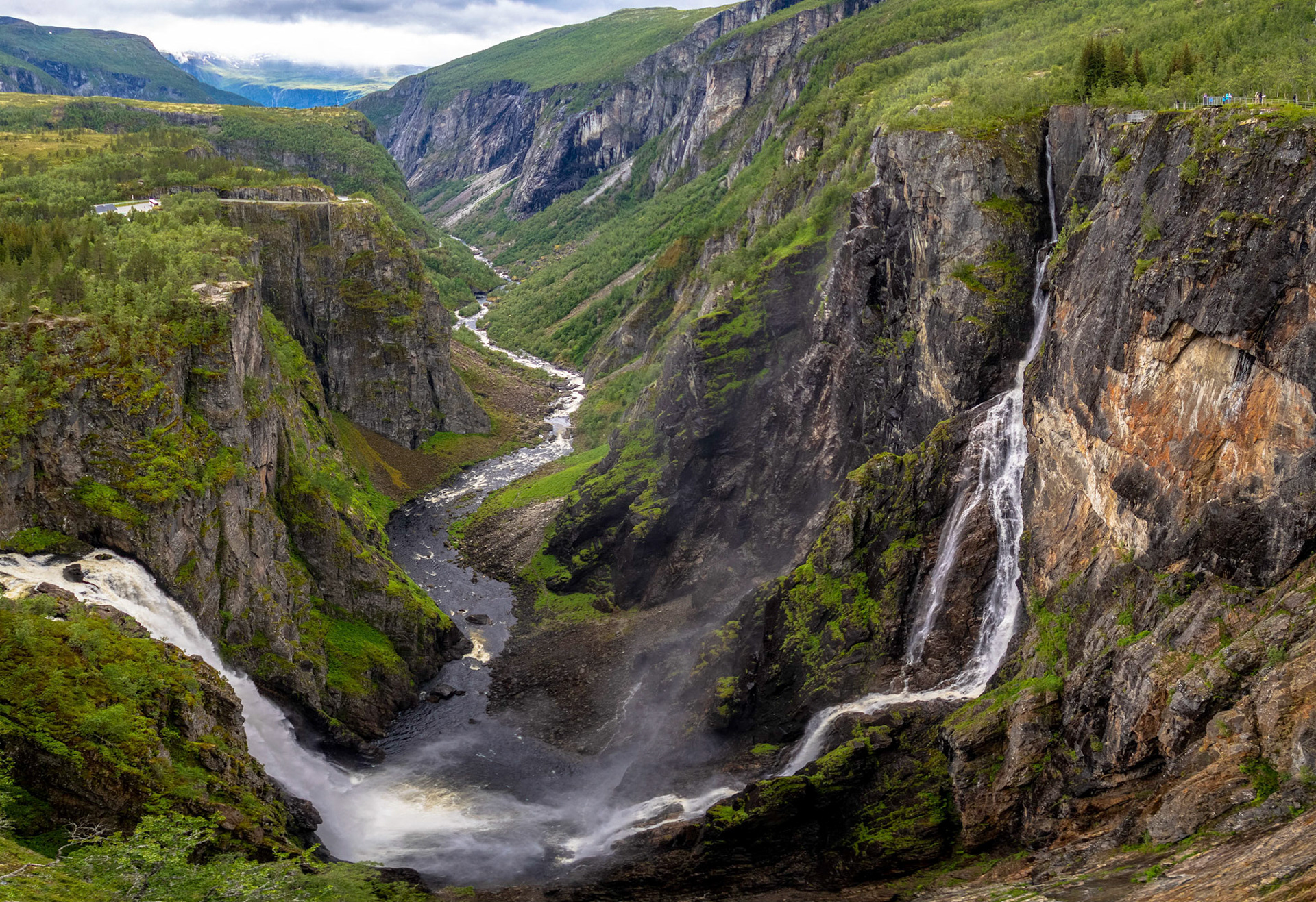 Vøringsfossen og Måbødalen