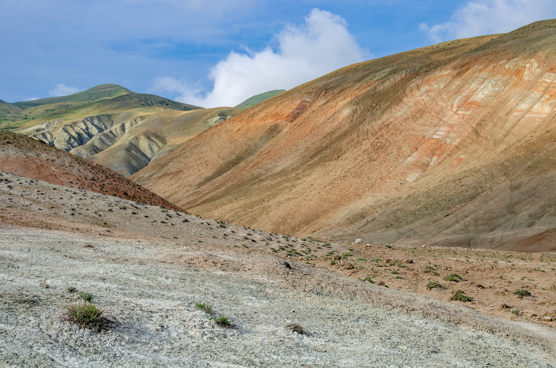 Azerbaijan - Candy cane mountains