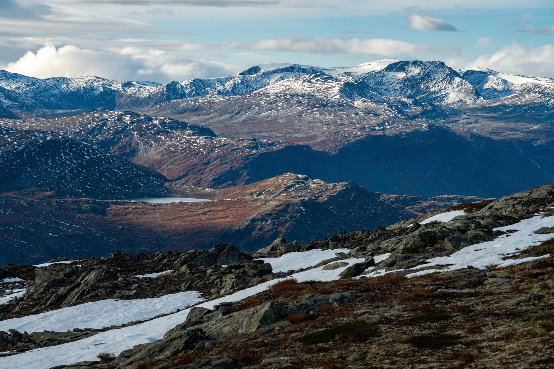Sunndalsfjell fra Graslitinden