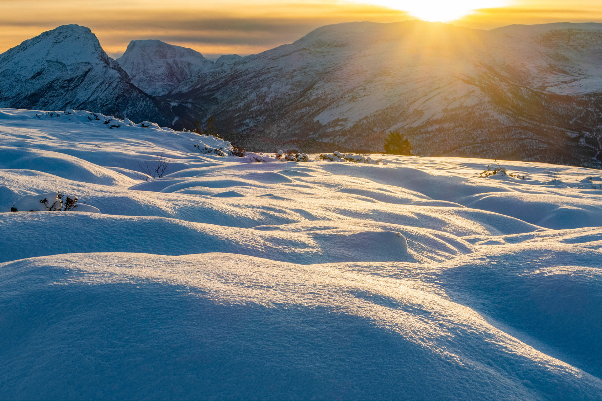 Ryssdalshornet og Botnafjellet
