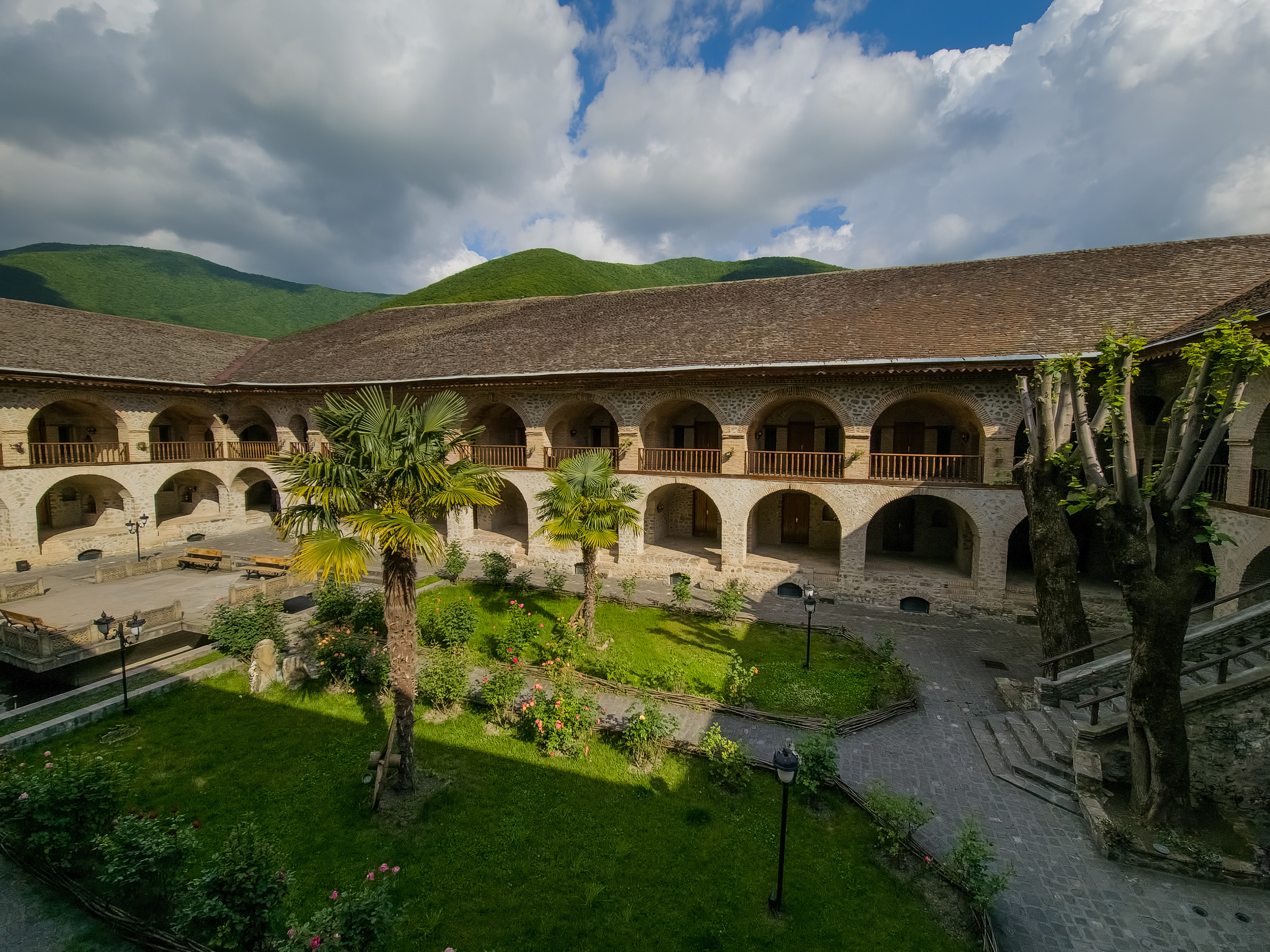 Karavanserai i Sheki