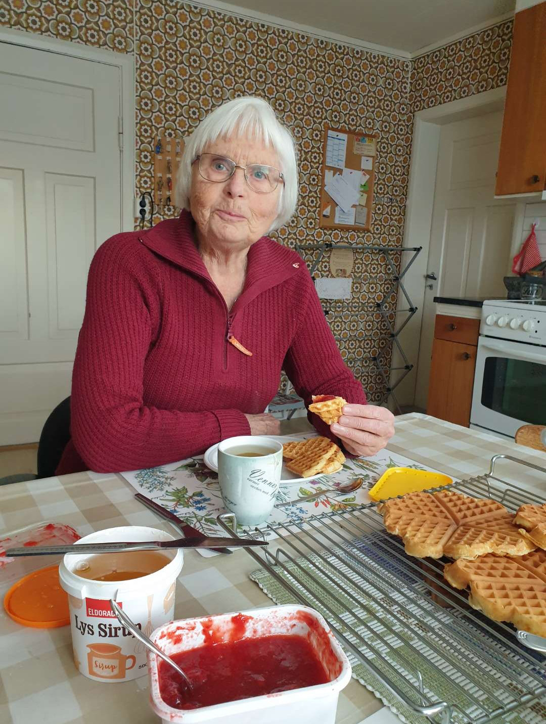 Besøk hos farmor