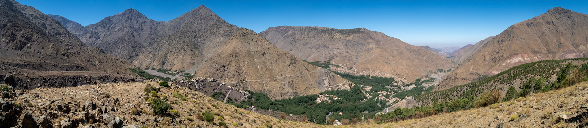 Aroumd og Imlil i Atlasfjellene