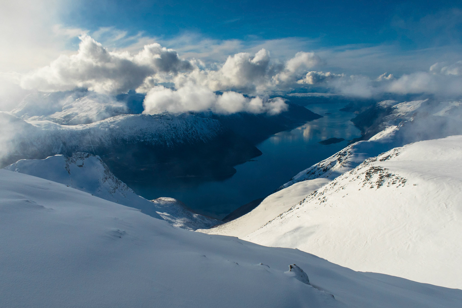 Sunndalsfjorden fra Dronningkrona