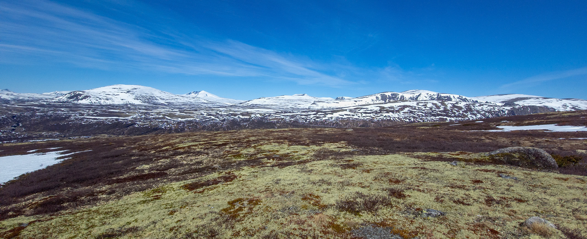 Panorama mot Snøhetta