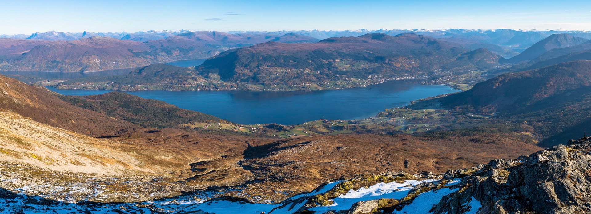 Gloppefjorden fra Berdalsegga