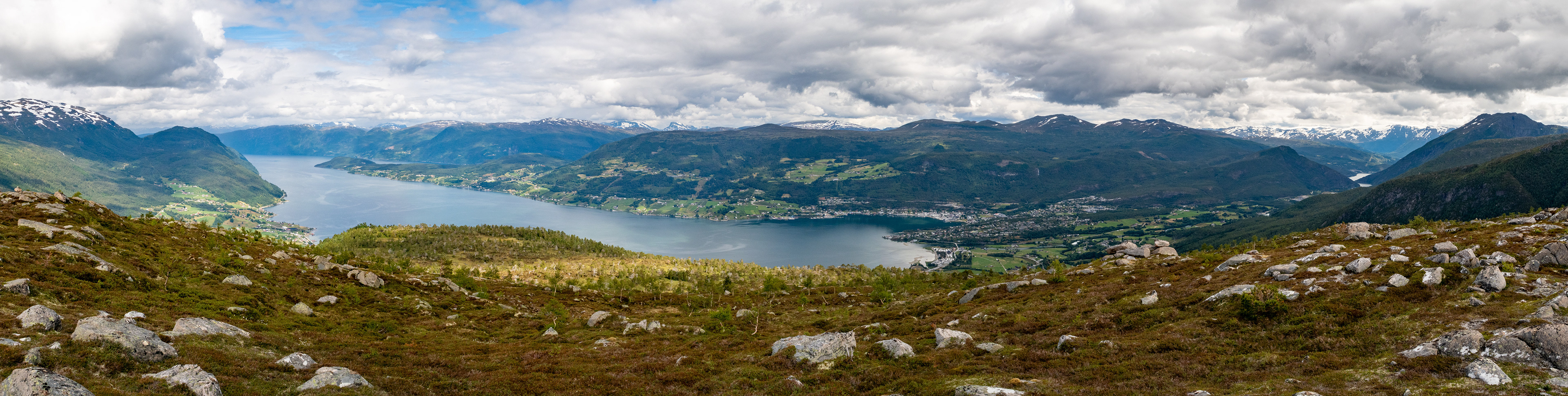 Gloppefjorden fra Arnestadfjellet