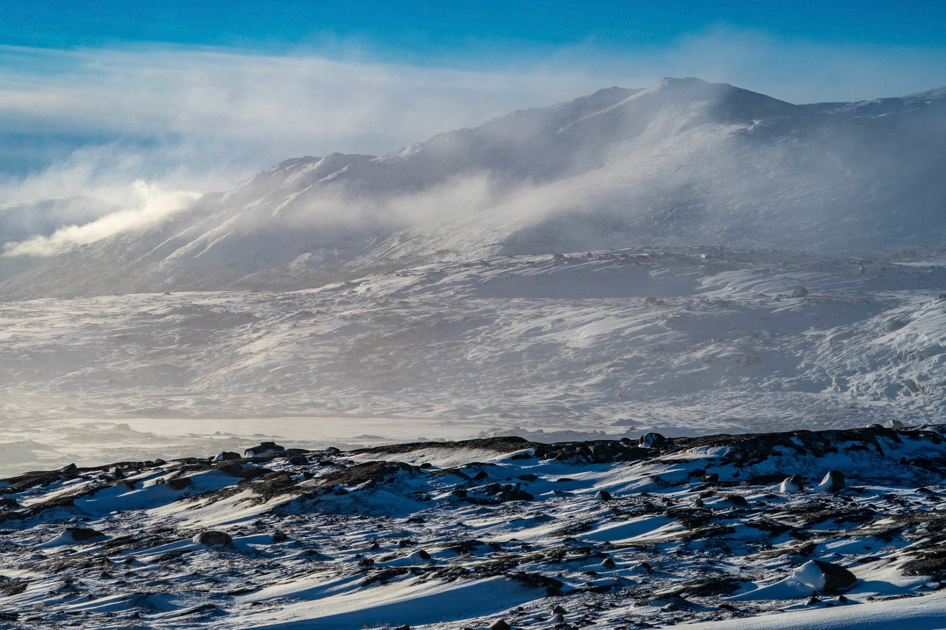 Vora i Oppdal. Mot Kinnpiken