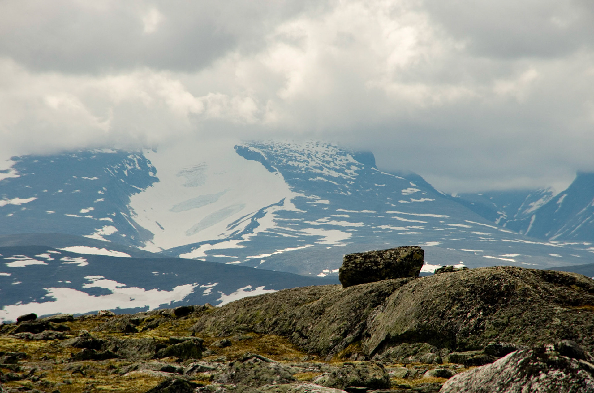 Fra Trondfjellet i juli 2013