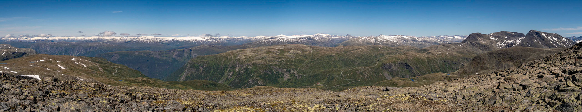Jostedalsbreen fra Dyrhaugsryggen
