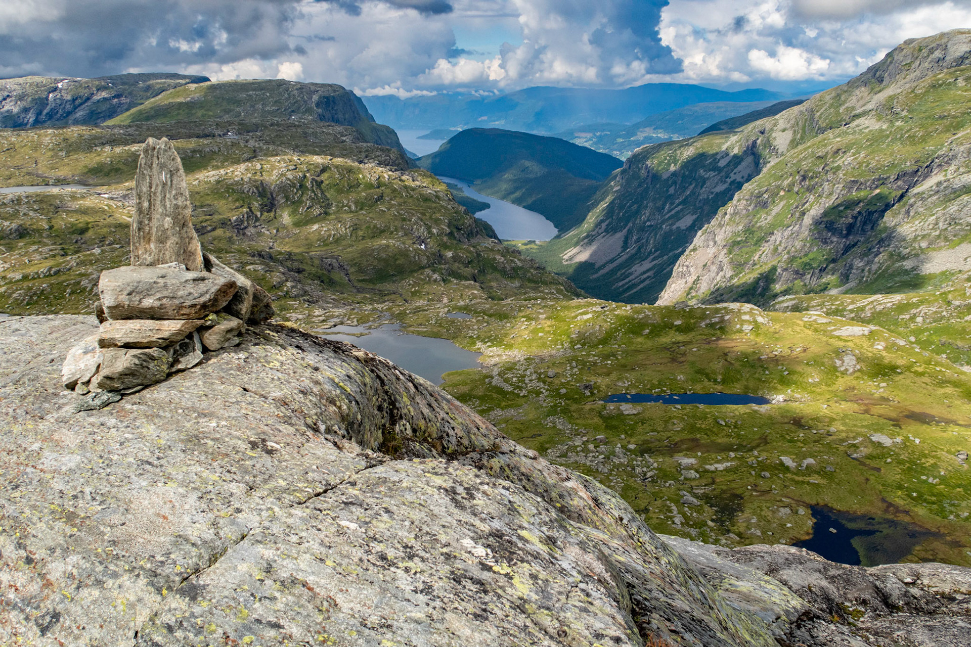 Langedalen fra Liafjellet