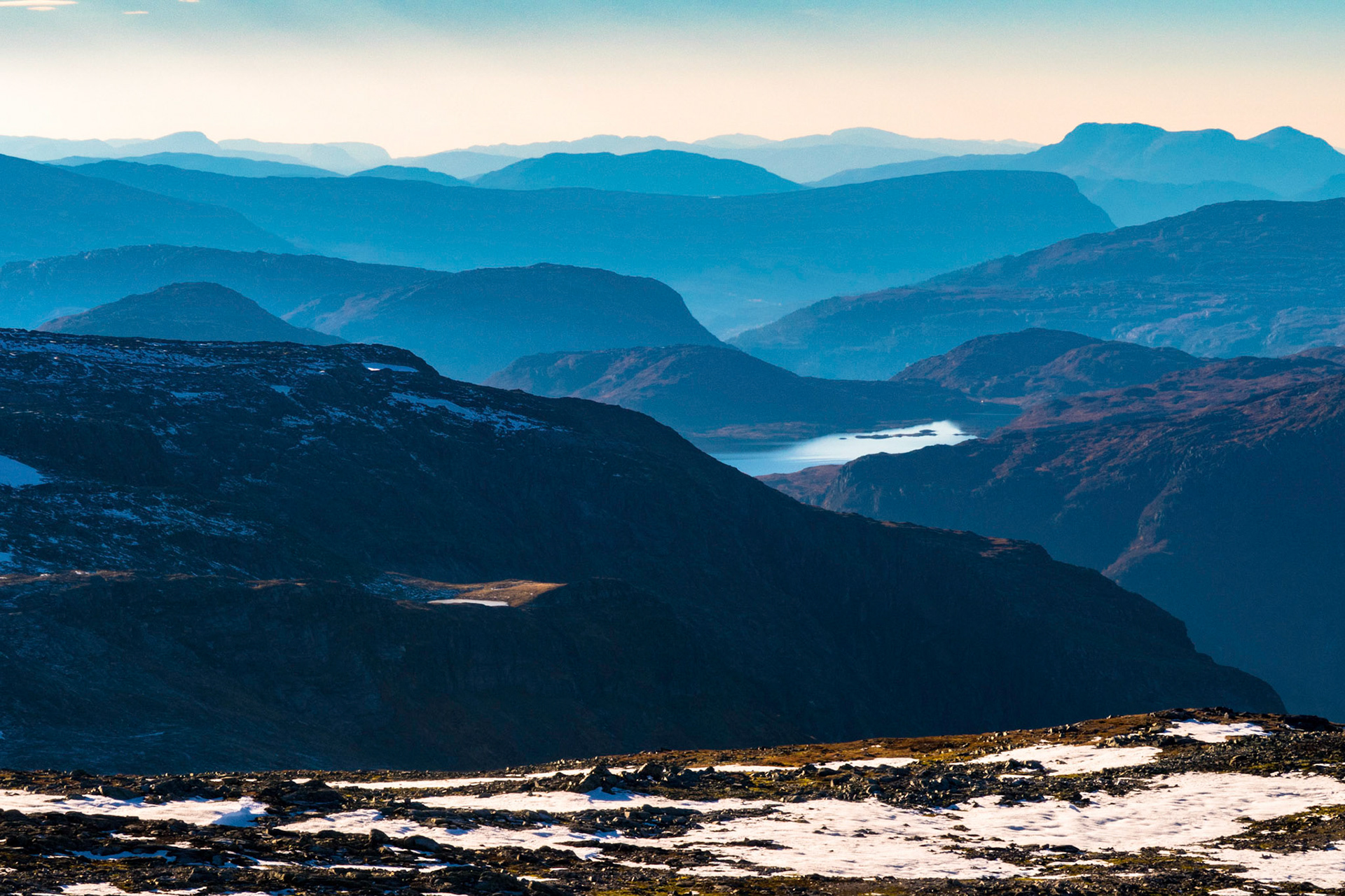 Røyrviksstøylsvatnet fra Sessegga