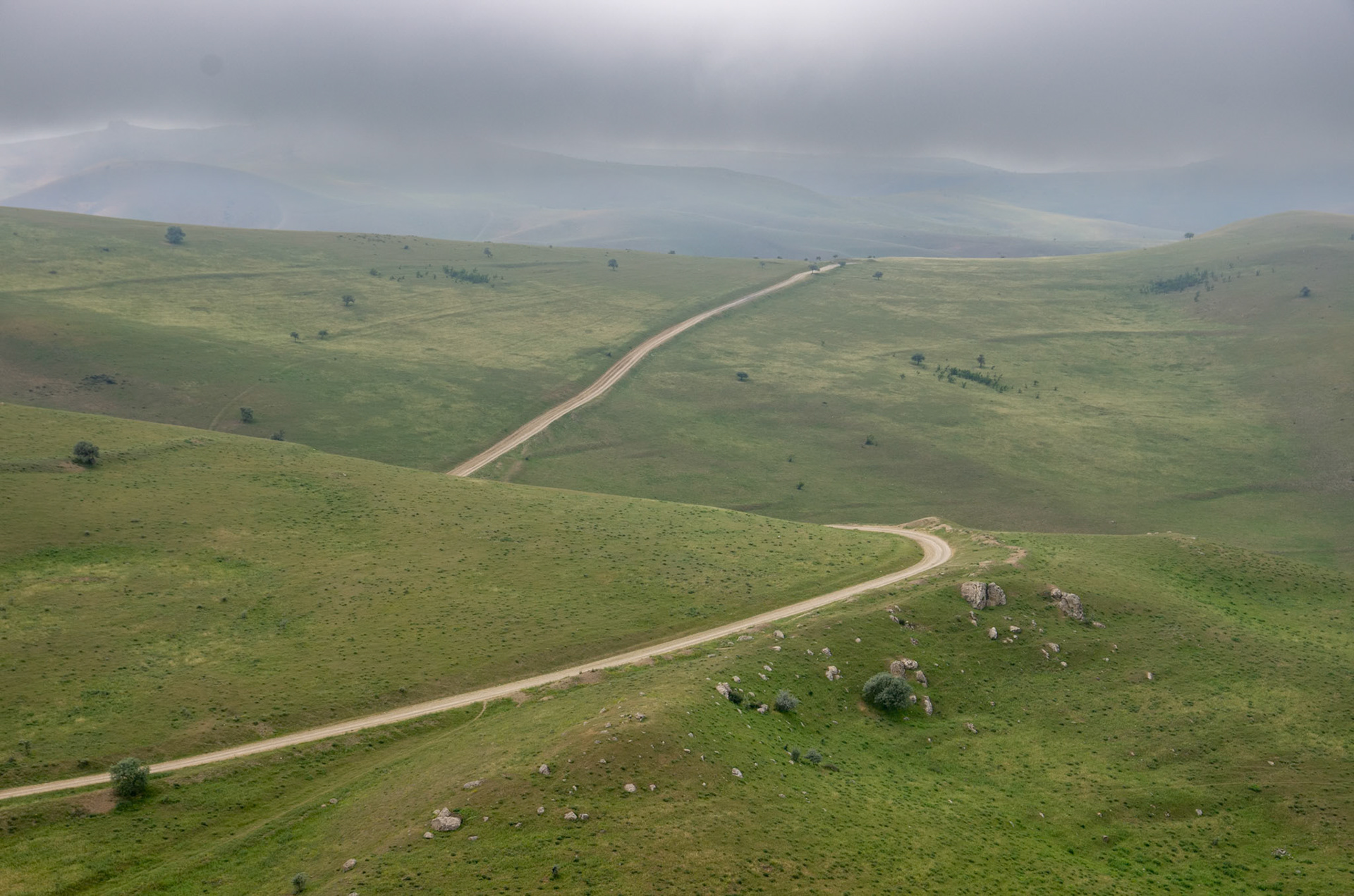 Azerbaijan - Five finger mountain