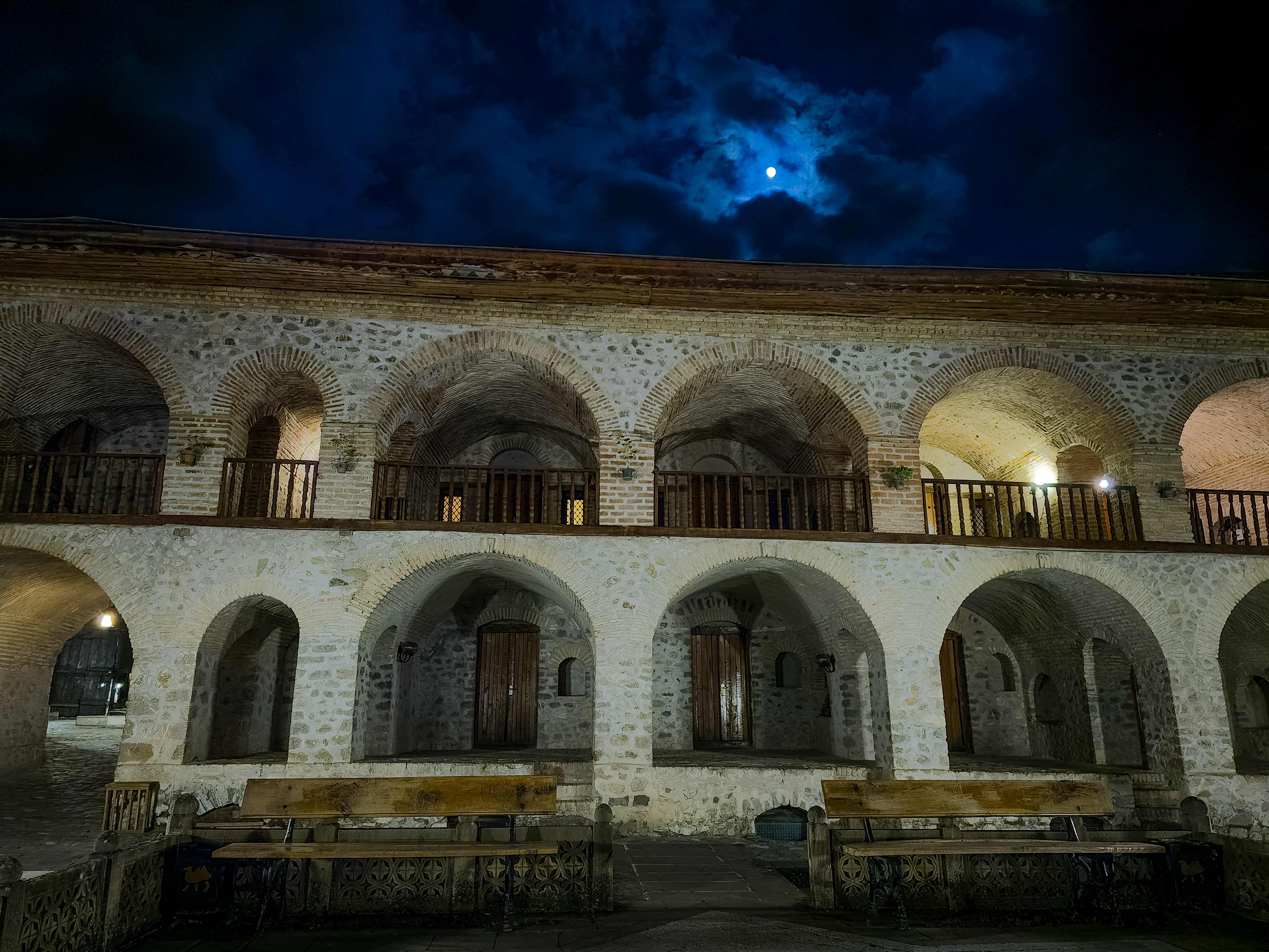 Karavanserai i Sheki