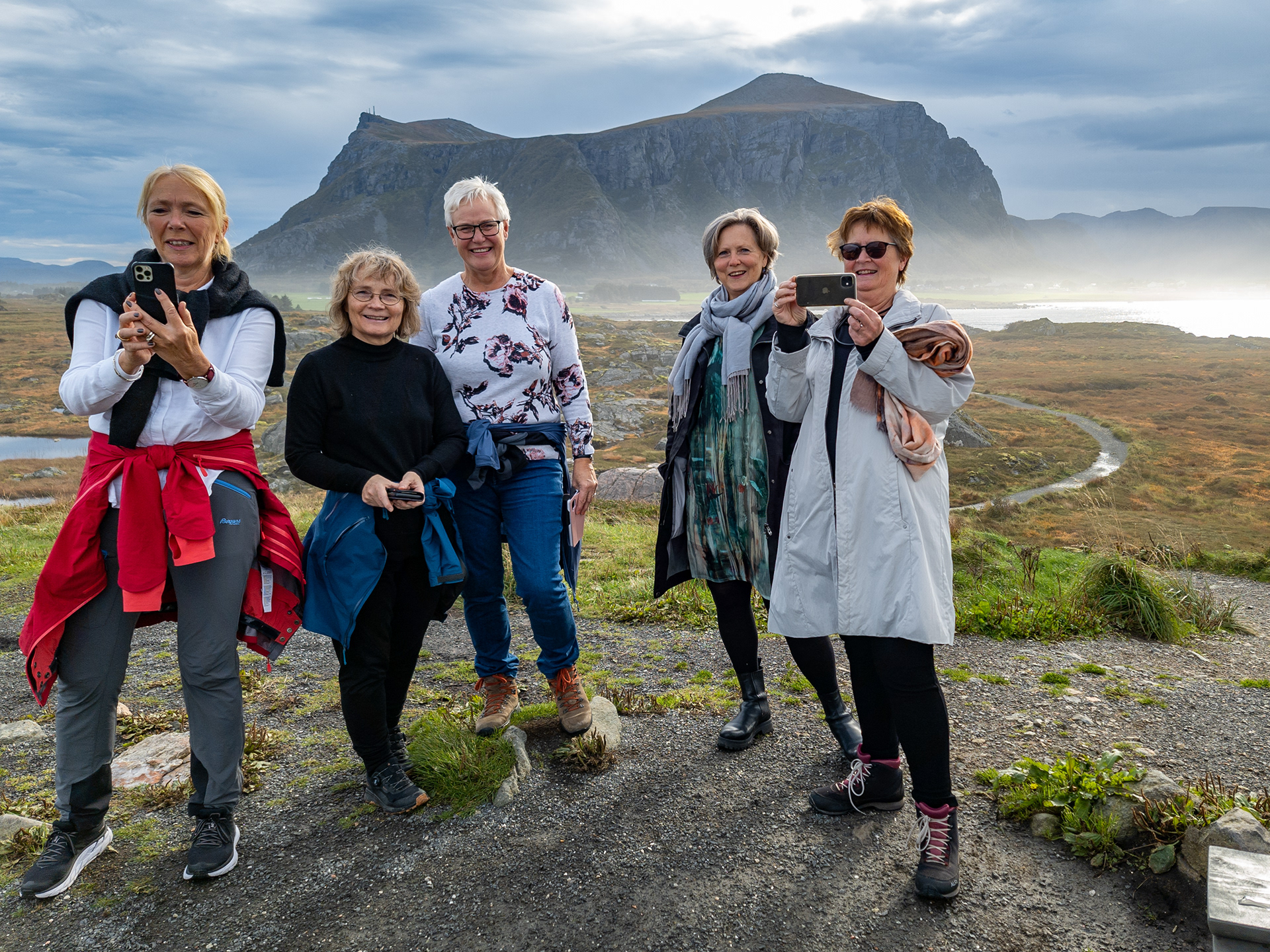 Randis 60 årsdag ble feiret en hel helg, her ved Farstadsanden