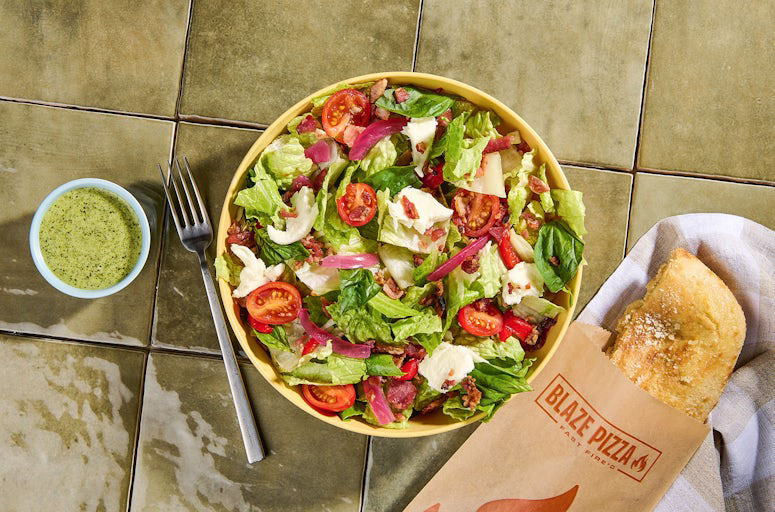 Blaze Pizza salad