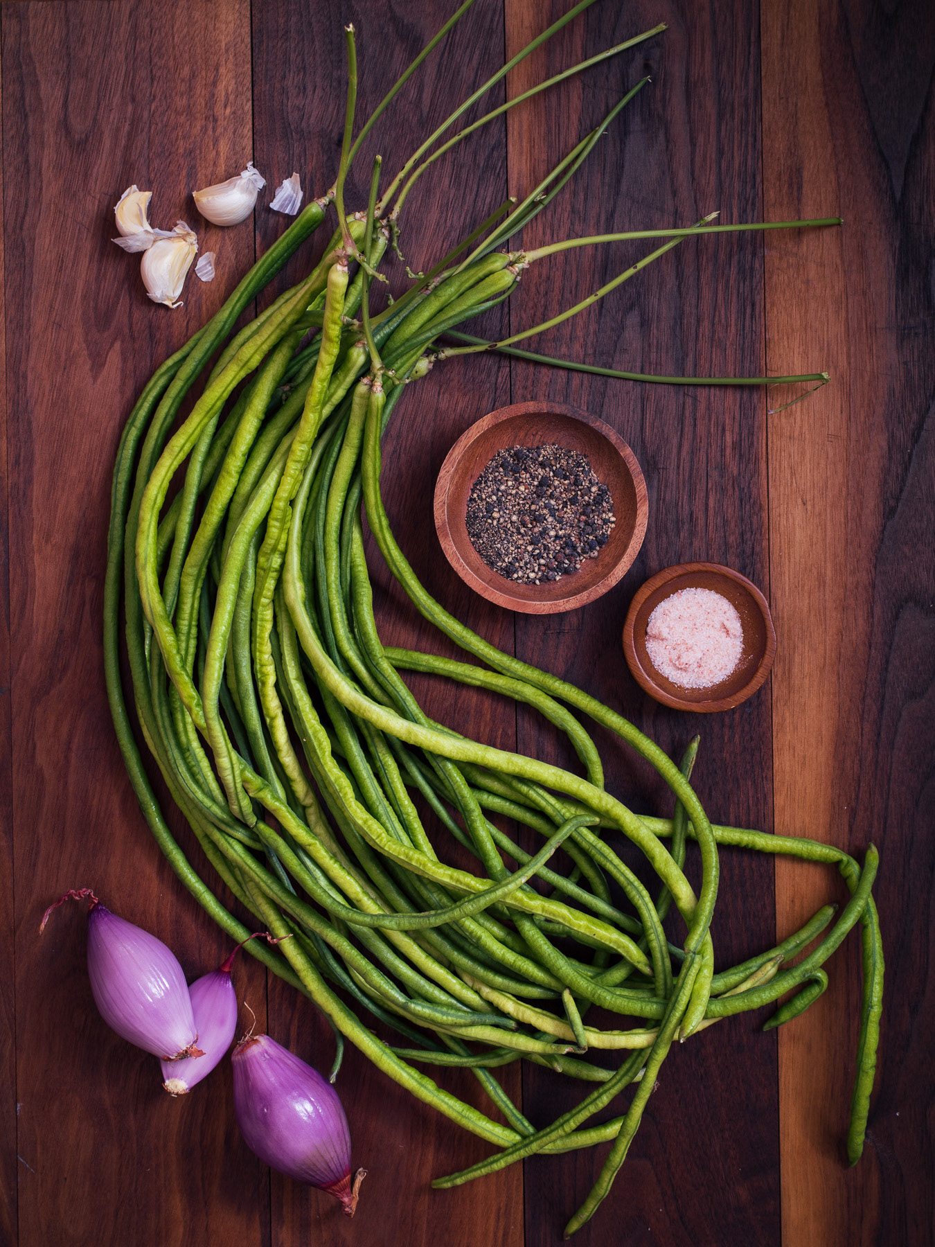 Oriental string beans 