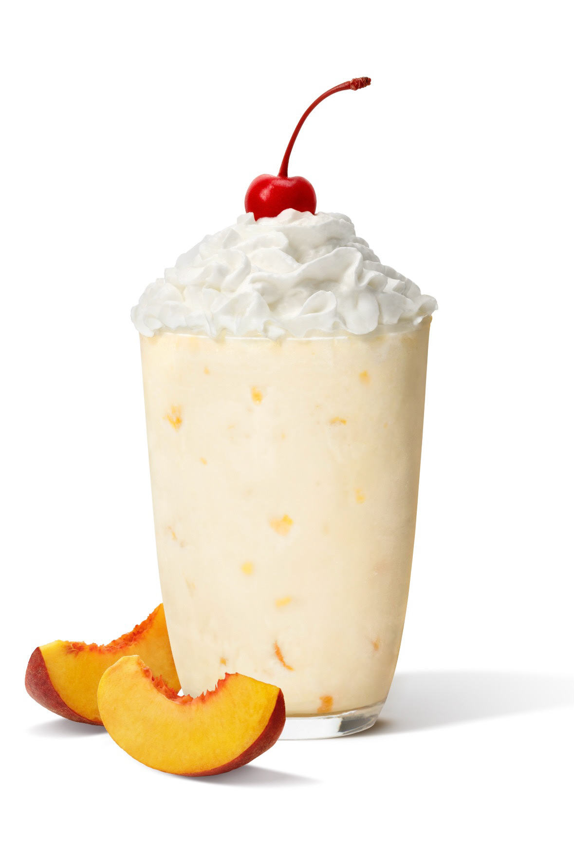 Peach milkshake