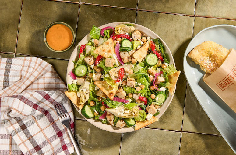 Blaze Pizza salad
