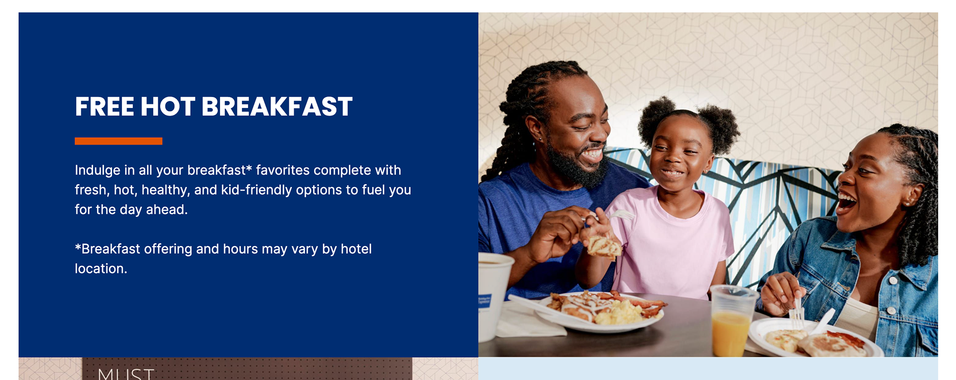 Holiday Inn Express - breakfast time 2025