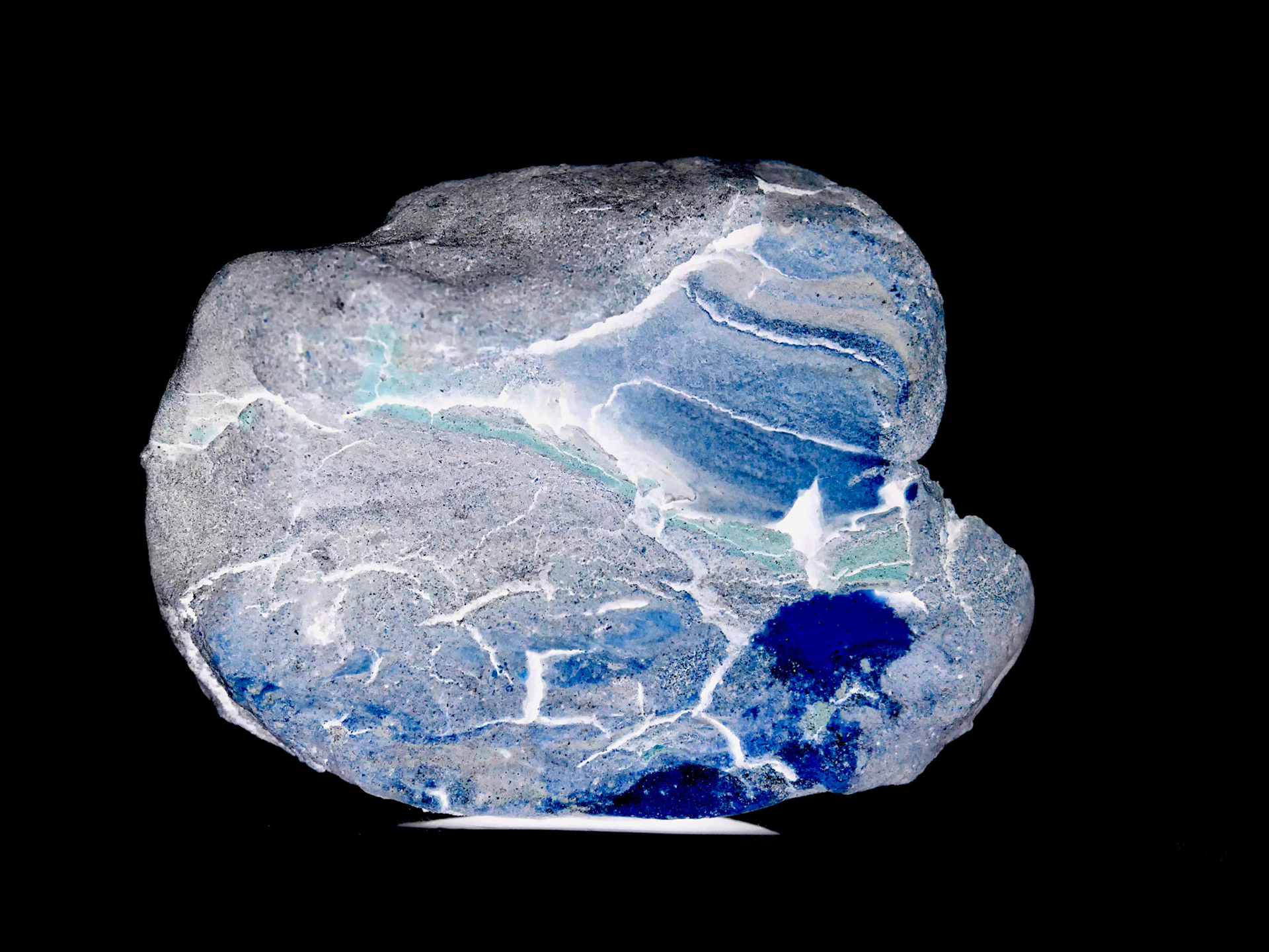Inverted mineral rich clay