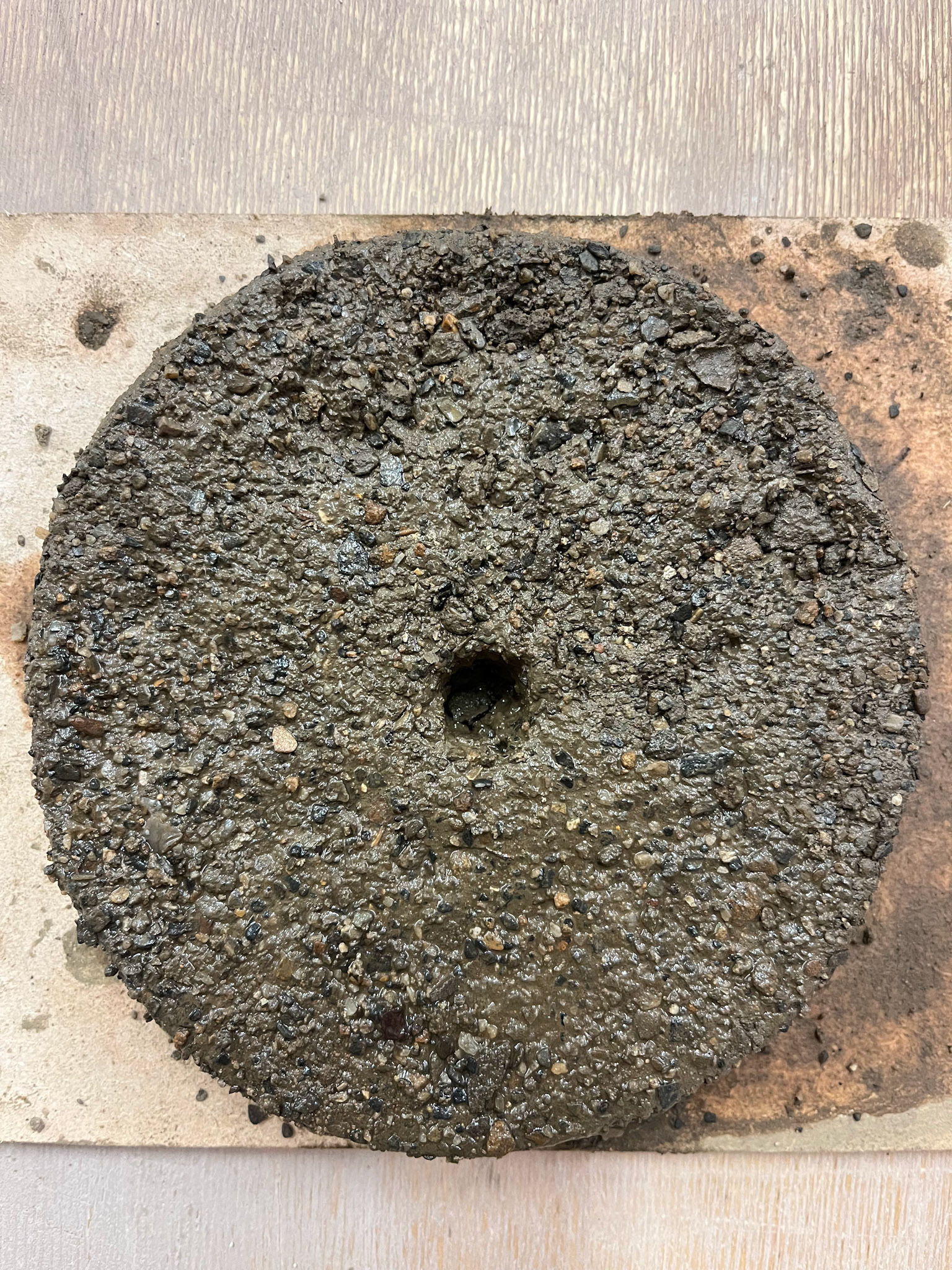 Cave clay with grit- pre fire