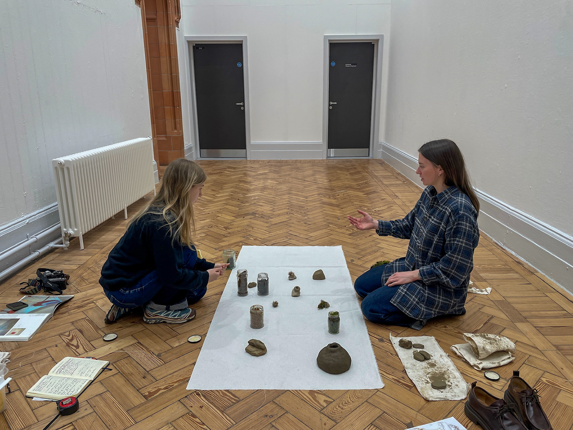 Mock up installation in the space