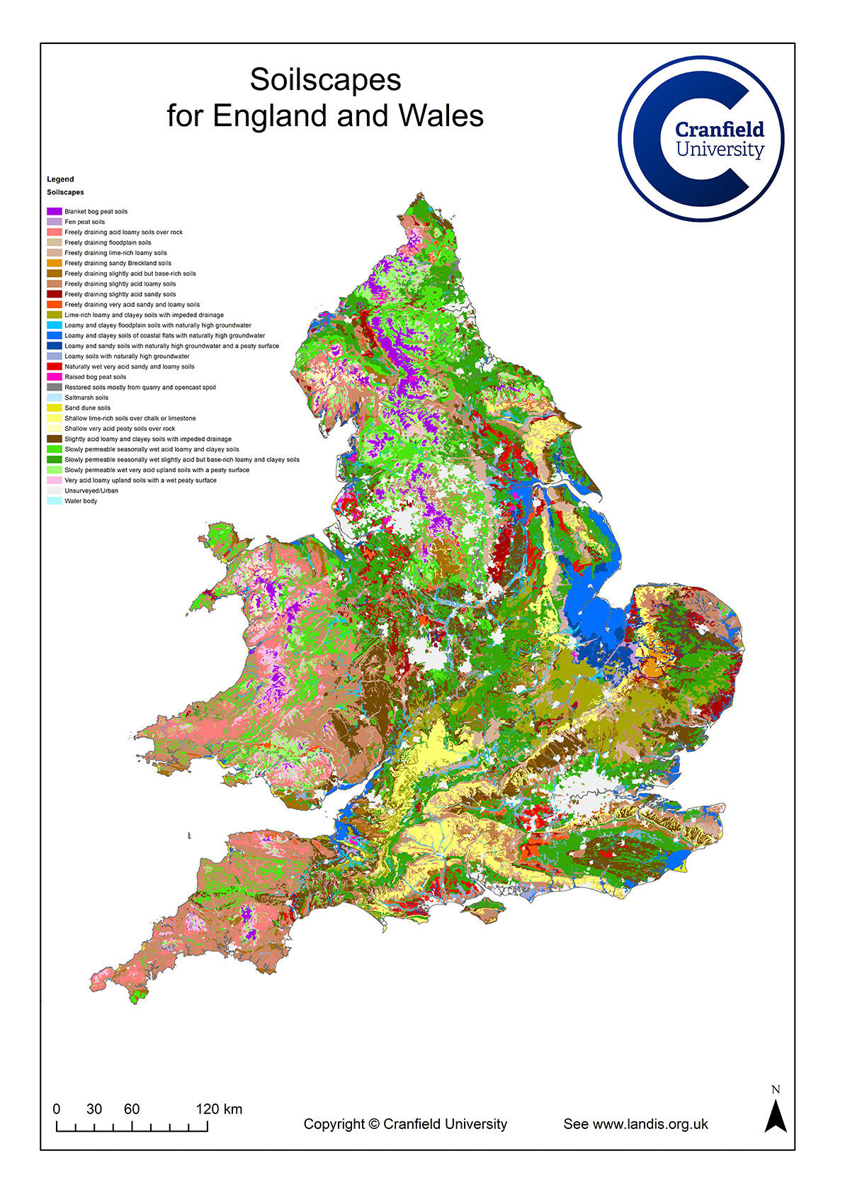 Cadmium sesquioxide metal binding capacity Source: Cranfield National Soil Resources Institute (NSRI), Cranfield University