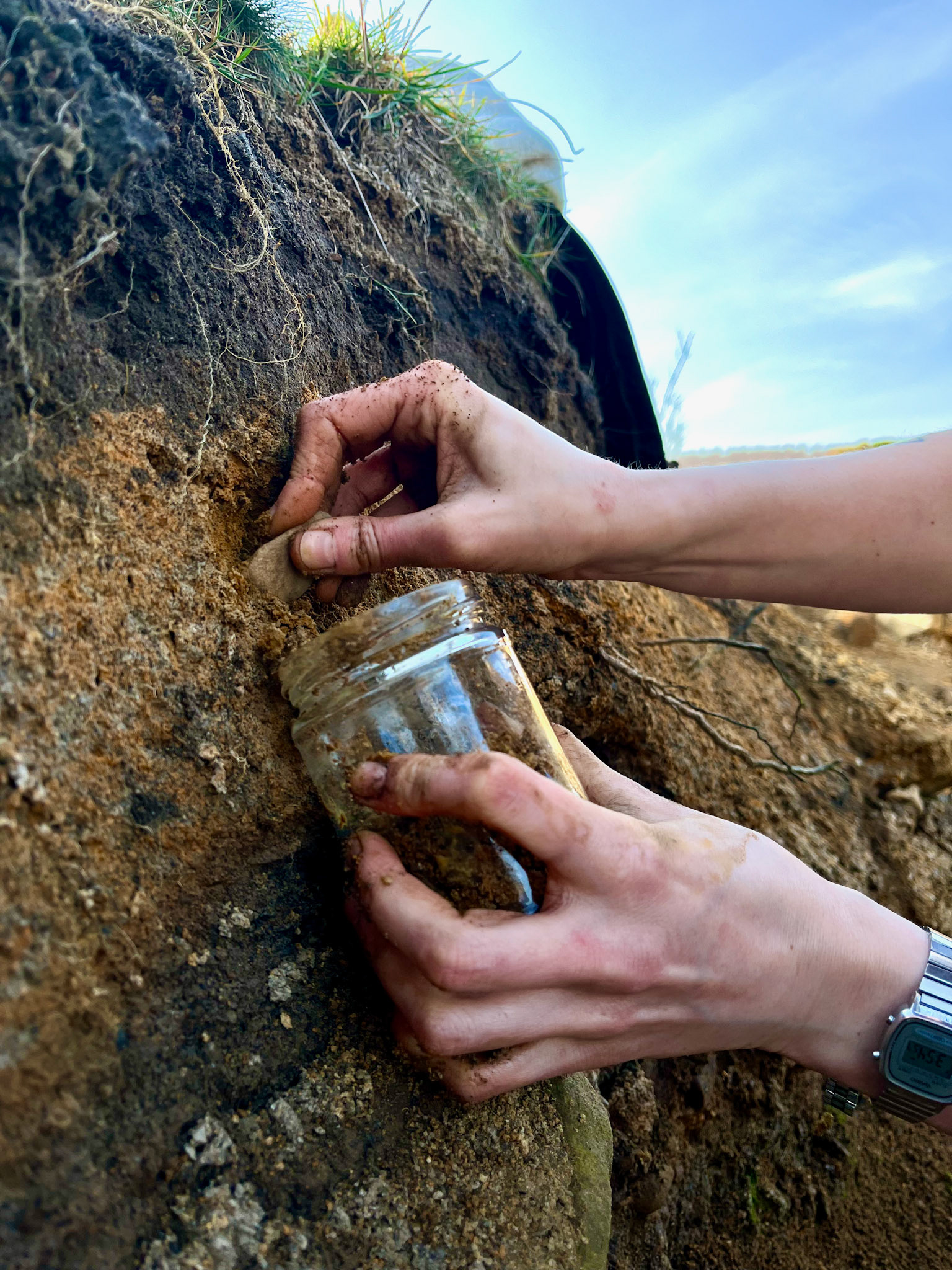 Gathering grit