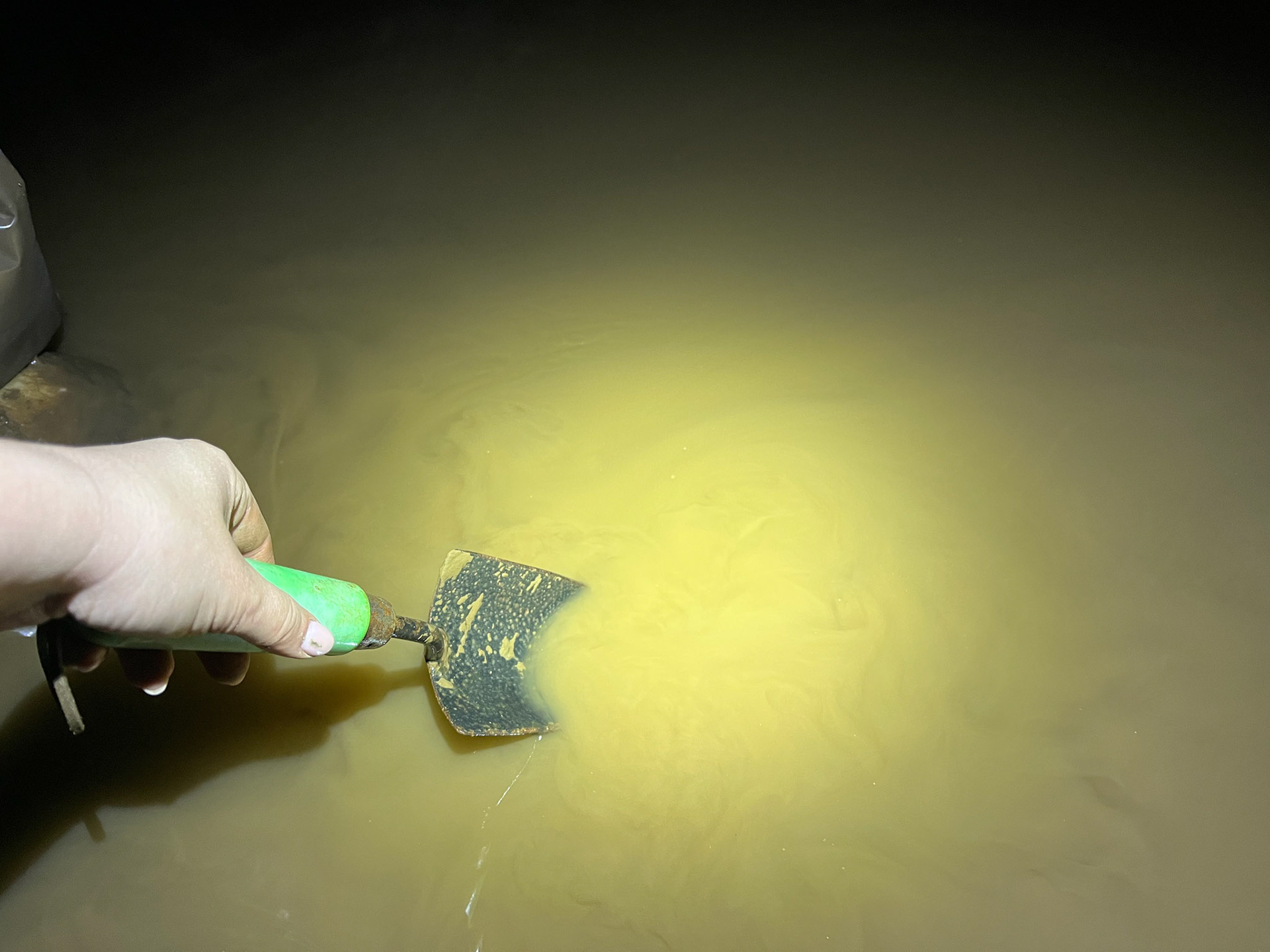 Digging for the clay