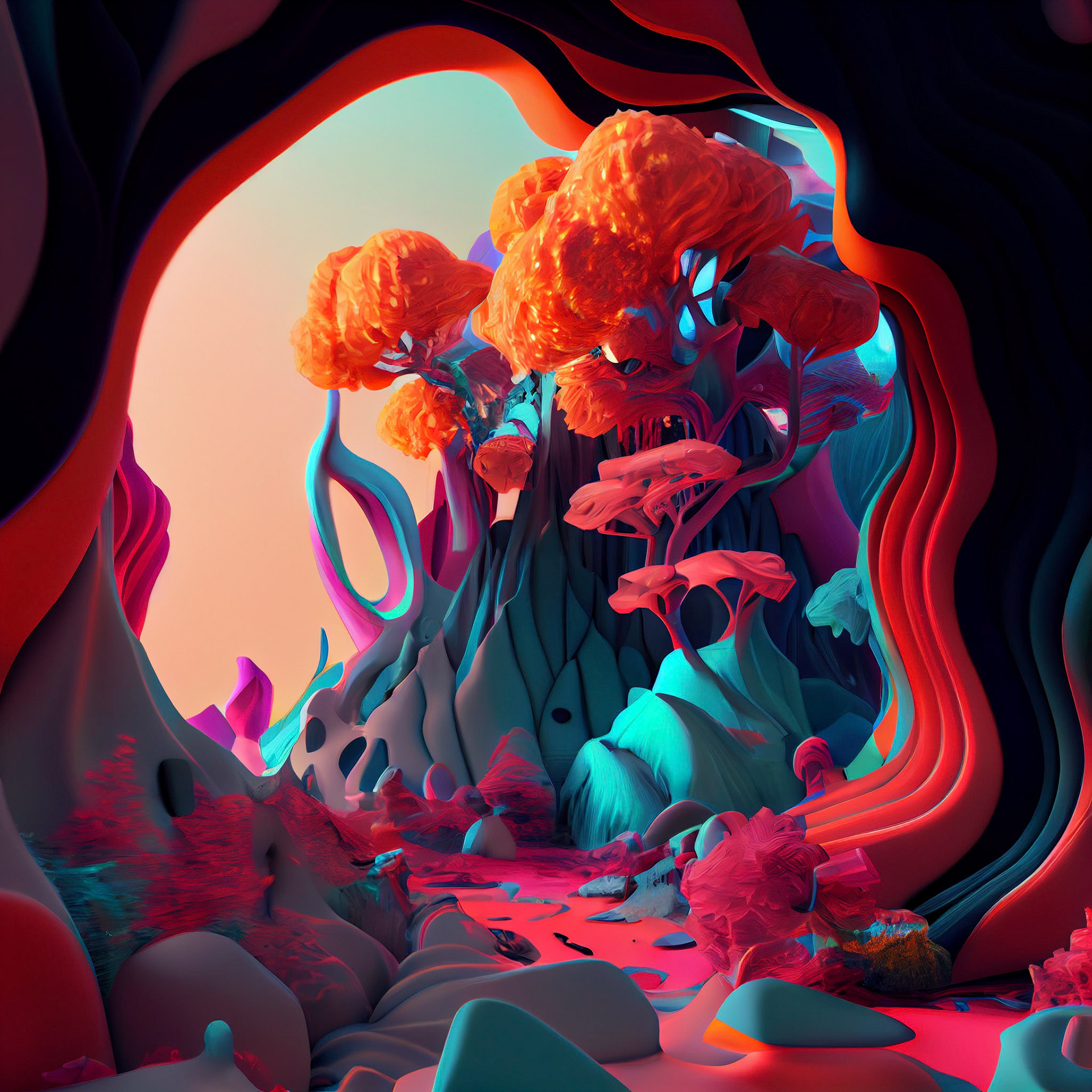 Surreal Metamorphosis Series