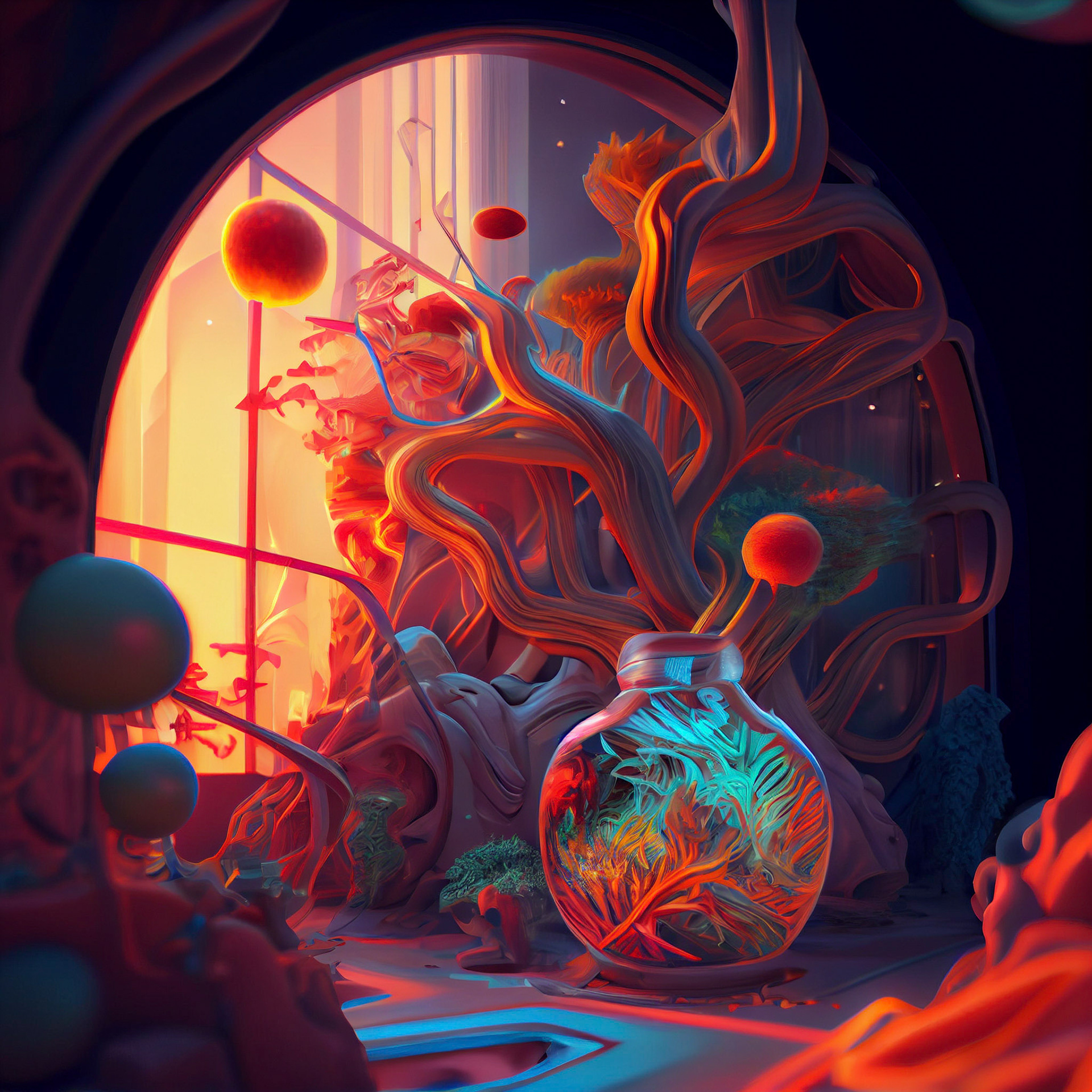 Surreal Metamorphosis Series