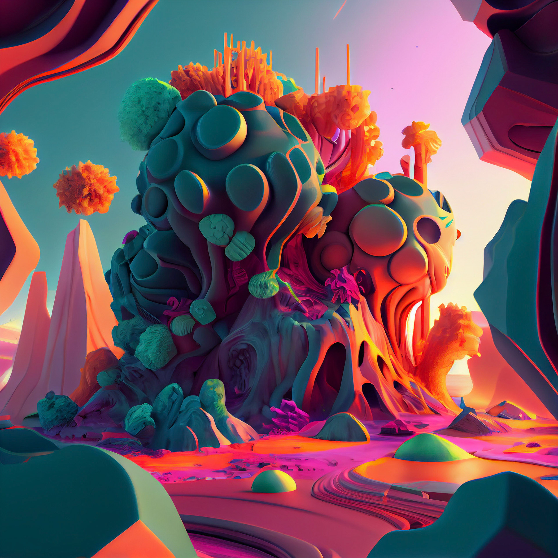 Surreal Metamorphosis Series