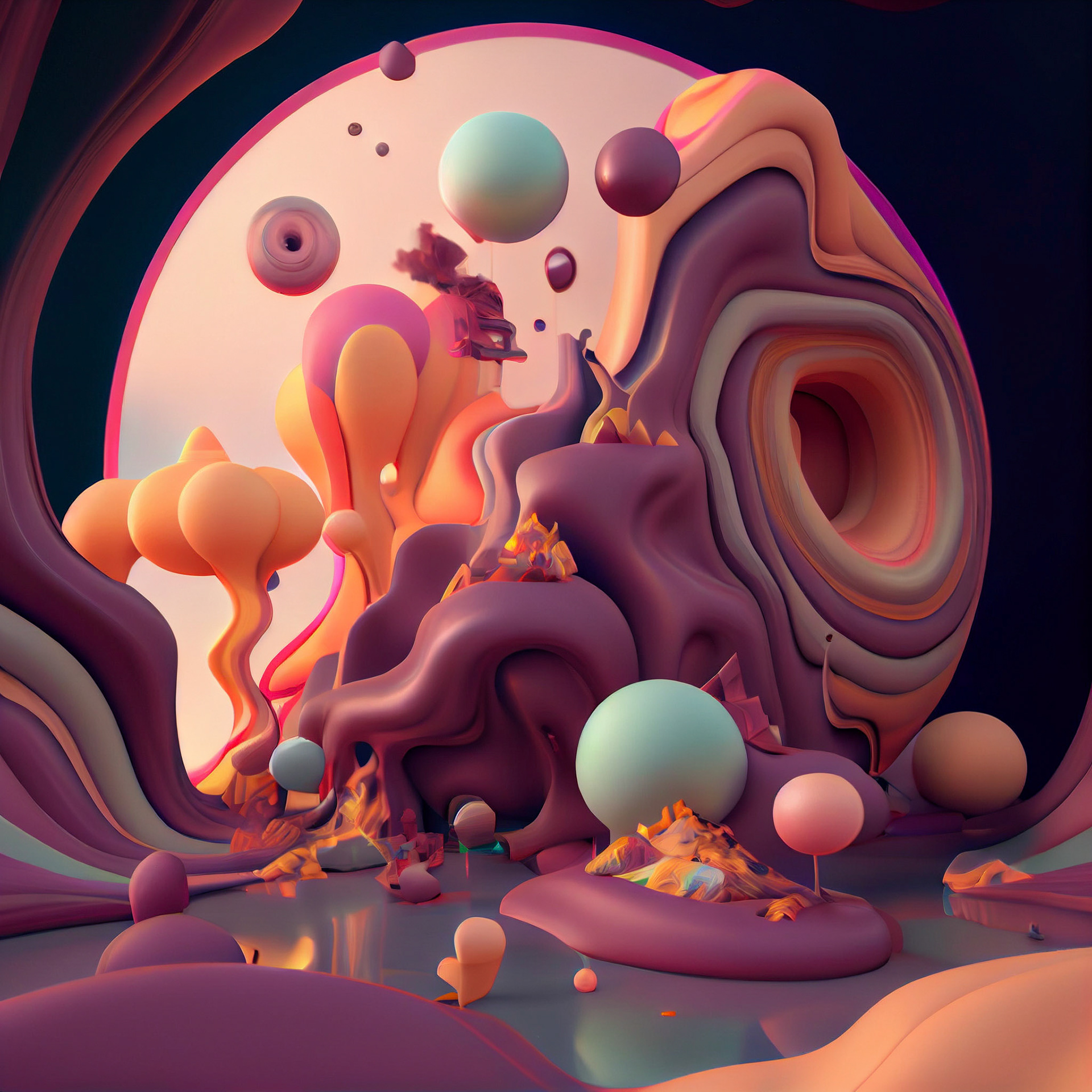 Surreal Metamorphosis Series