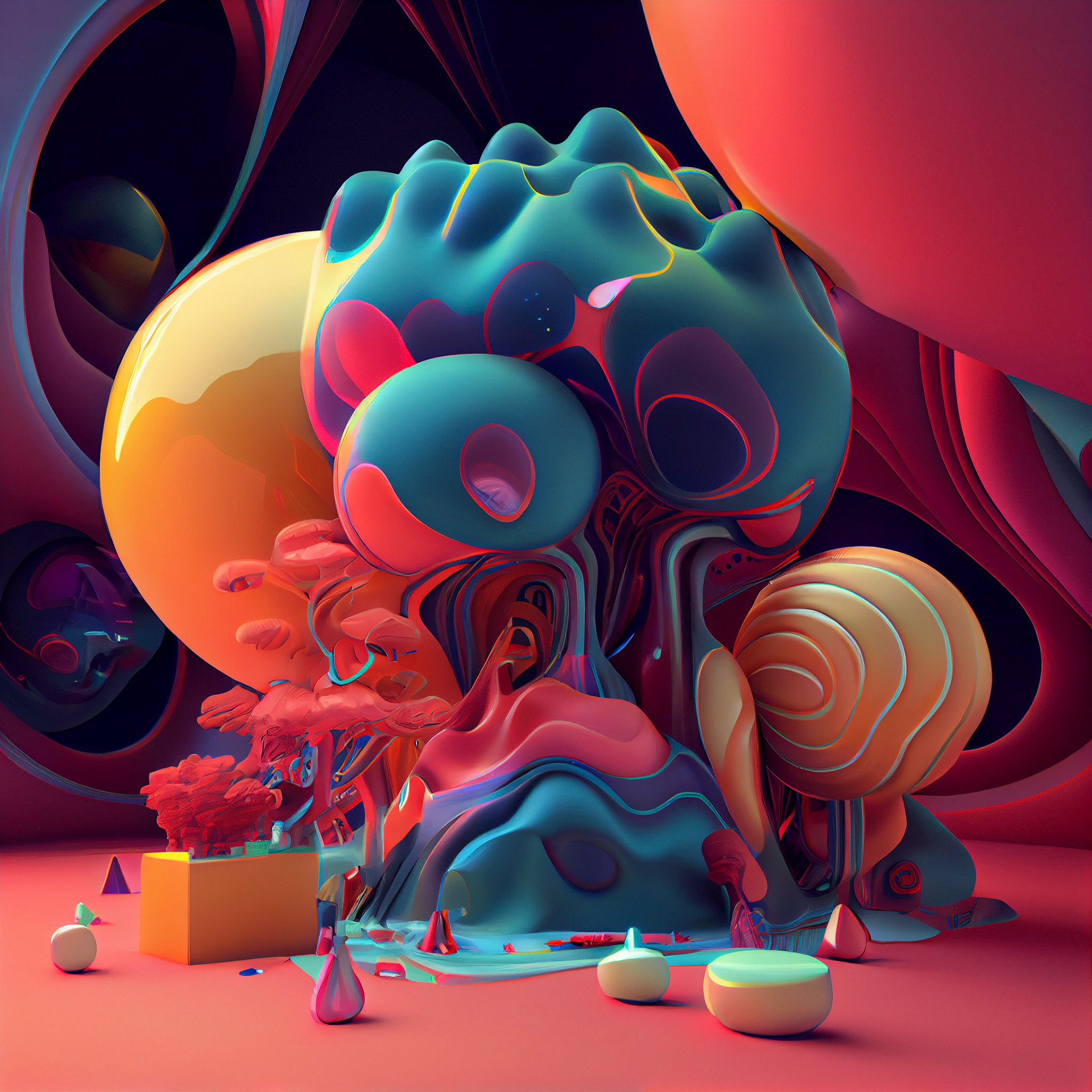 Surreal Metamorphosis Series