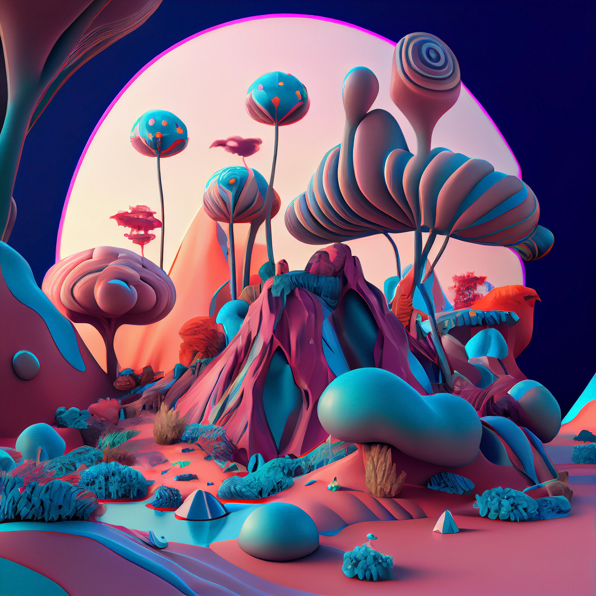Surreal Metamorphosis Series