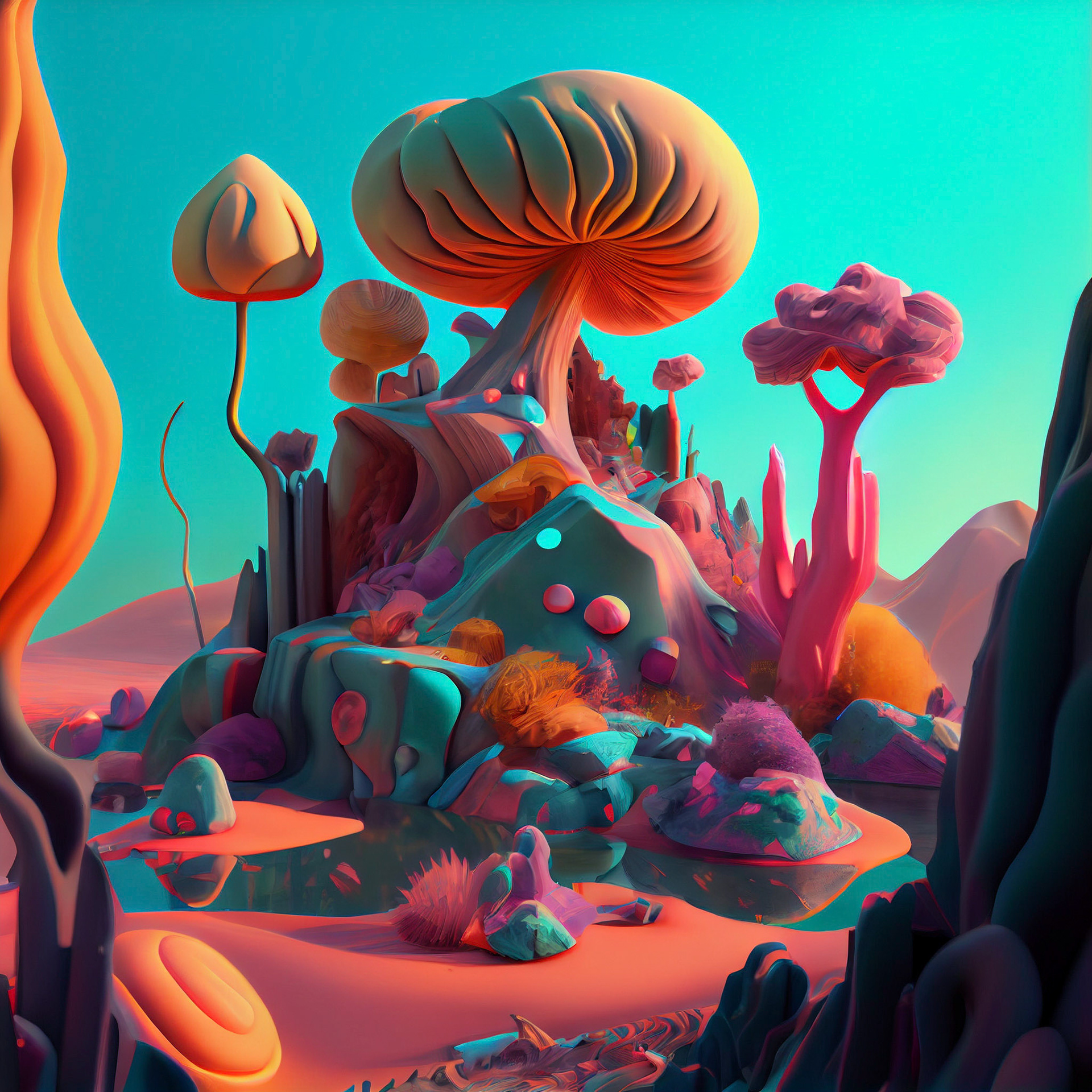 Surreal Metamorphosis Series