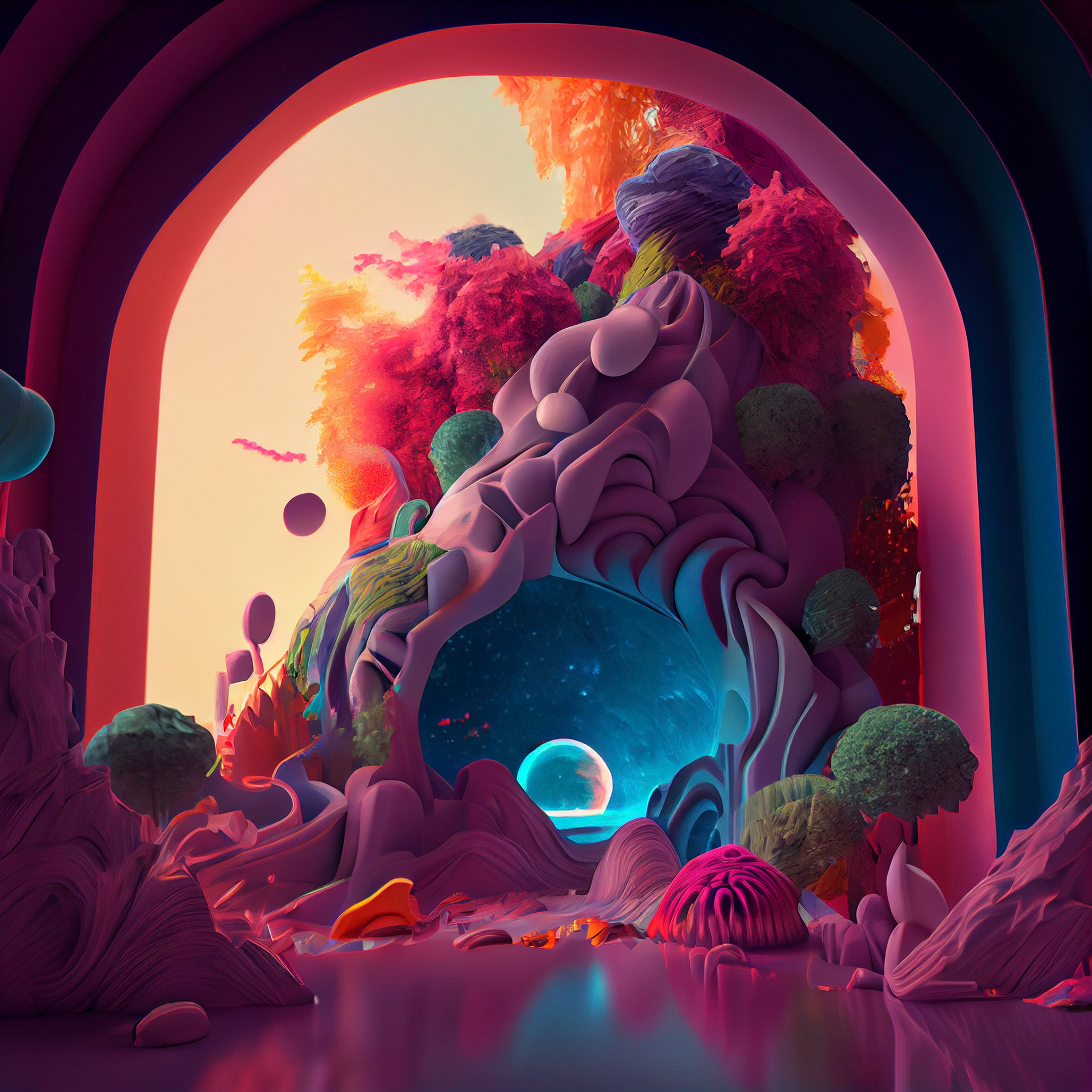 Surreal Metamorphosis Series