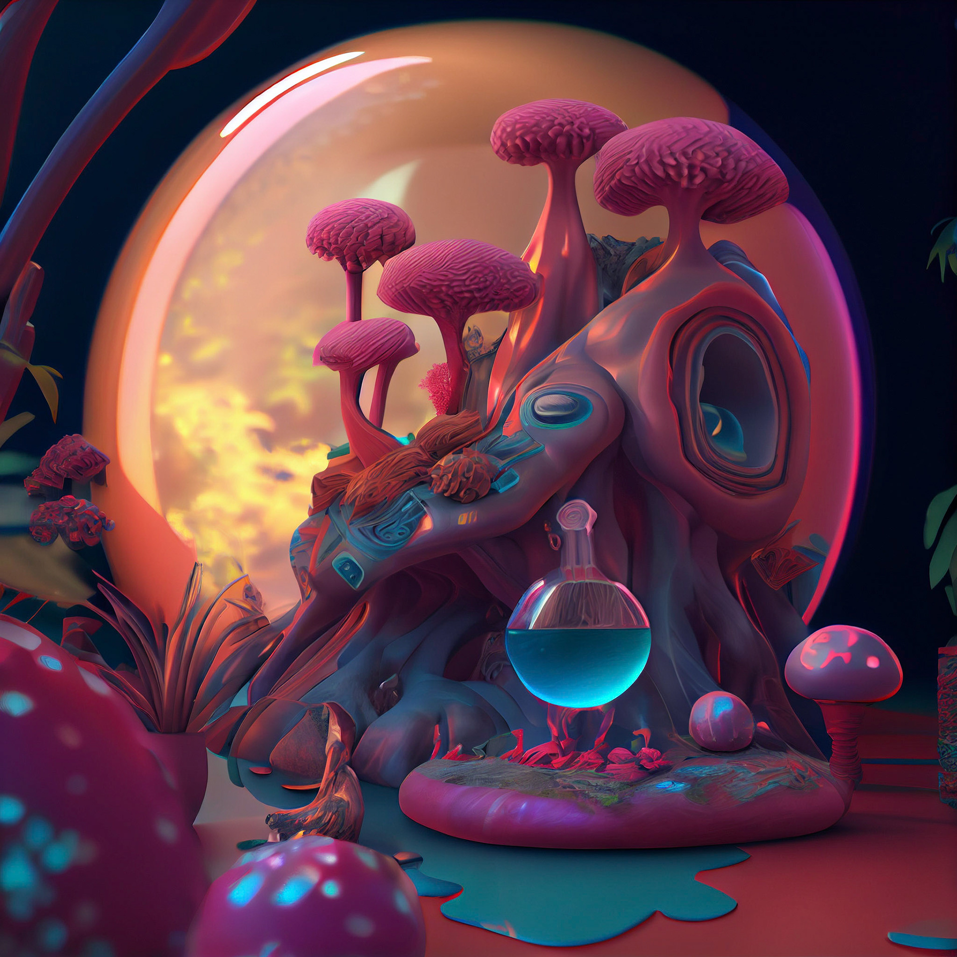 Surreal Metamorphosis Series