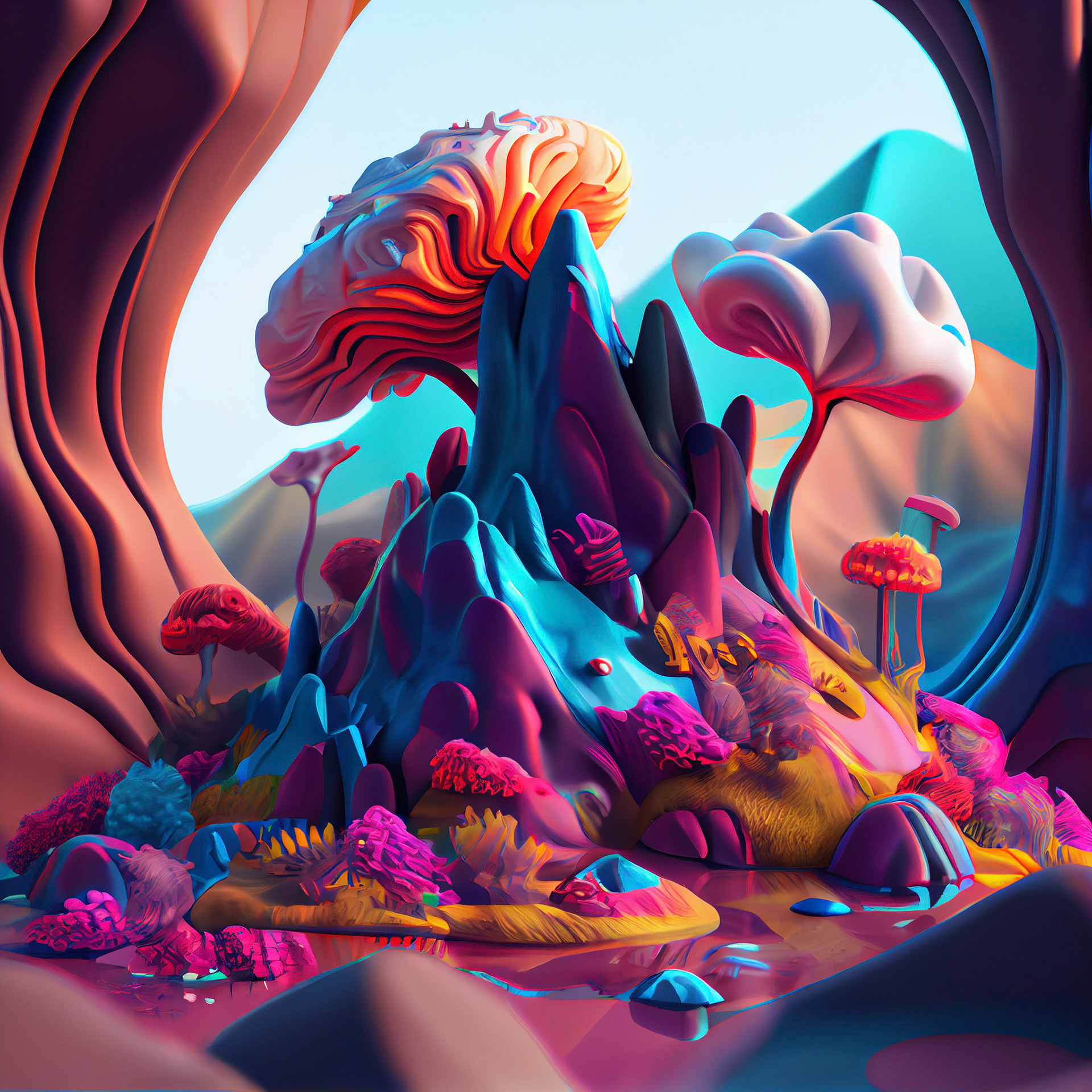 Surreal Metamorphosis Series