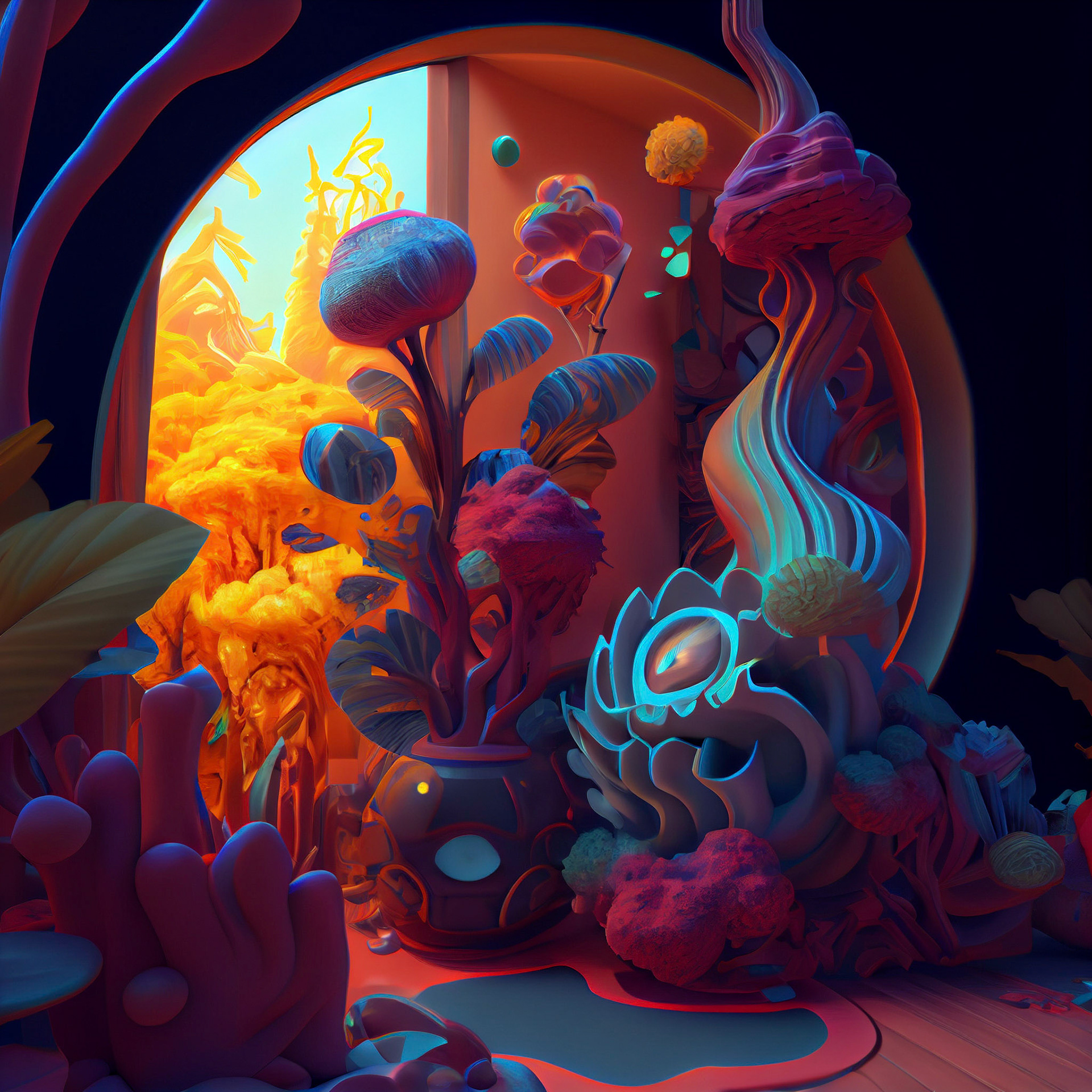Surreal Metamorphosis Series
