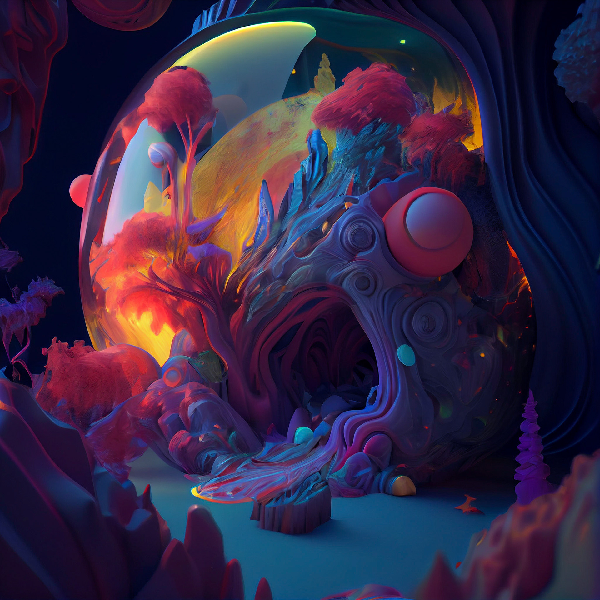 Surreal Metamorphosis Series