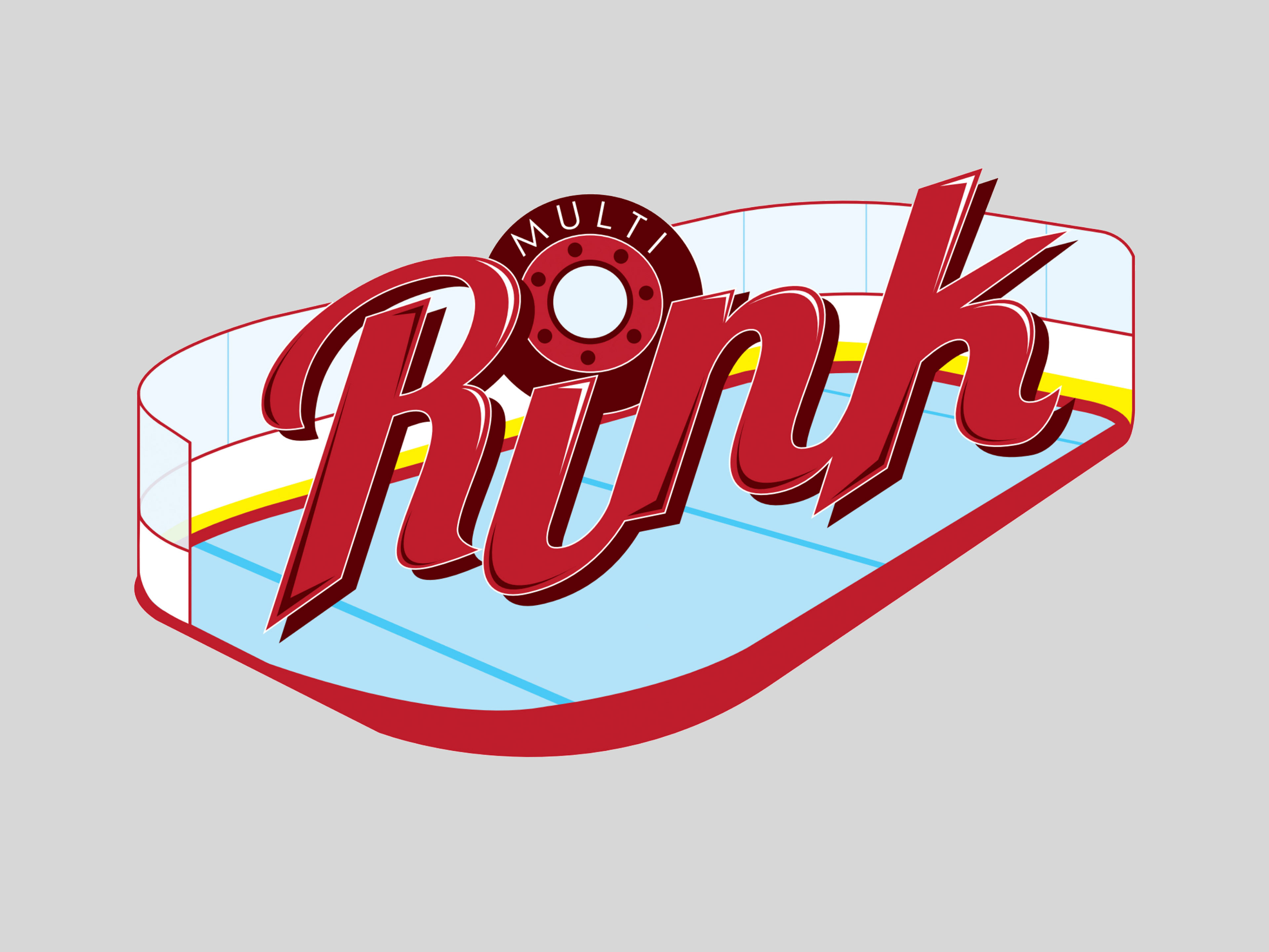 A logo designed for a project in Cornwall to build an inline hockey rink. This was used on all their stationary throughout the process.  