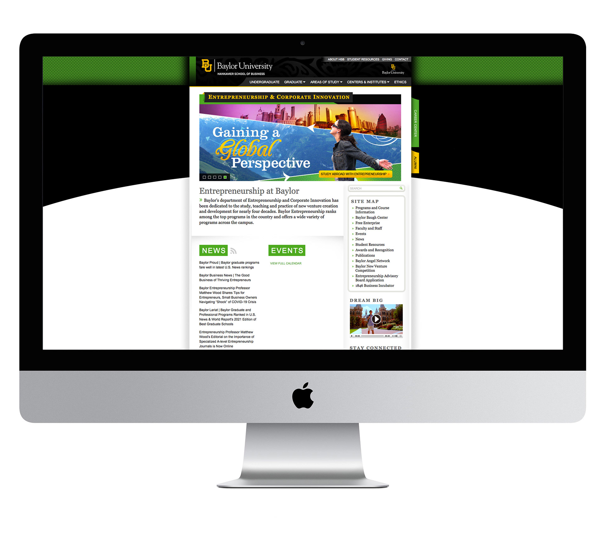 Baylor Business Website. baylor.edu/business. Art Direction: Patrick Pollei