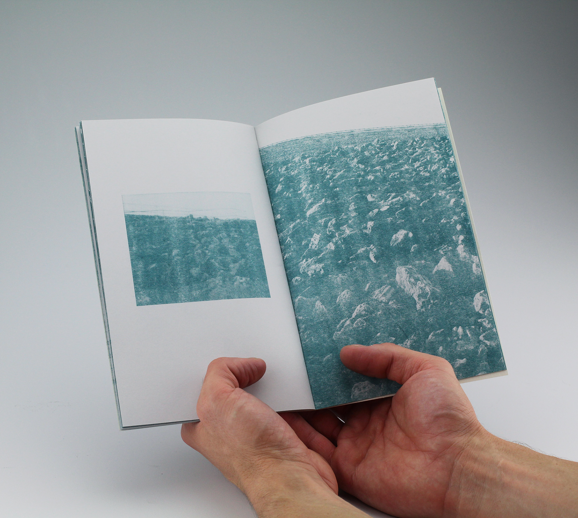 "Terra Incognita: Field Notes II," Riso book, 8.5 x 5.5 in., 2017