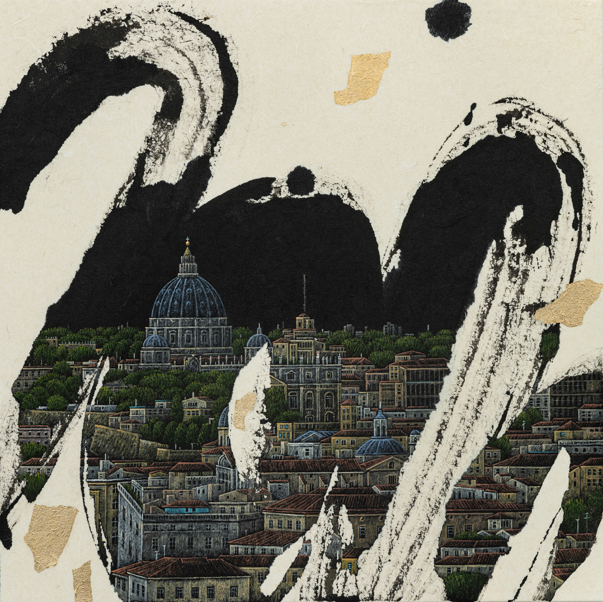 A little talk-Rome_30x30cm_2023