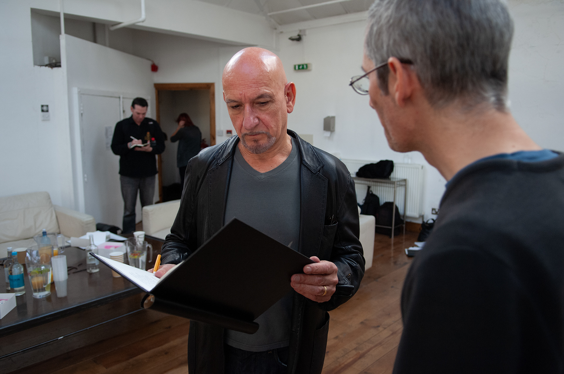 Sir Ben Kingsley and Anthony Arnove