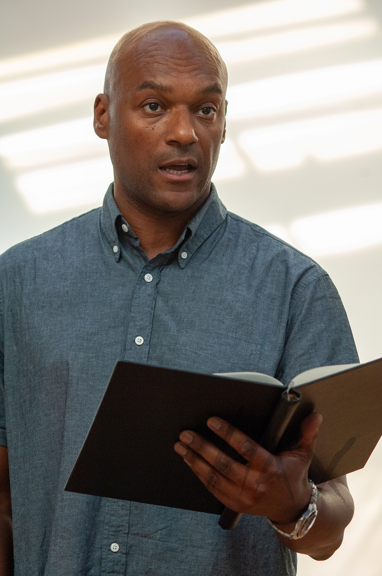 Colin Salmon - Rehearsal