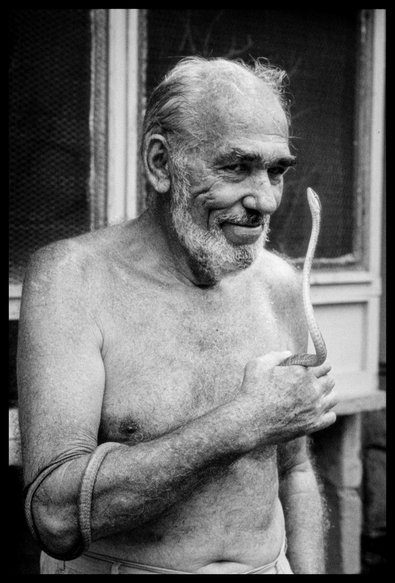 James Ashe  Pioneer East African Snake Specialist, photo by Hax