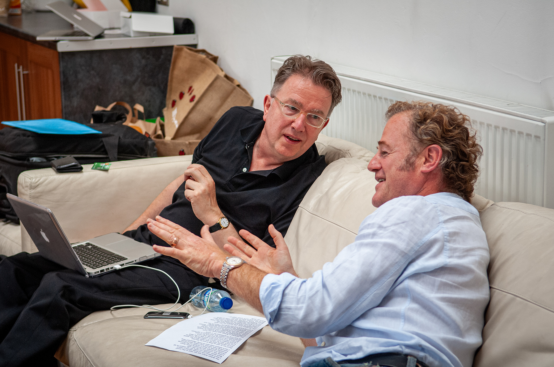 Owen Teale &  Tom Robinson - Rehearsal
